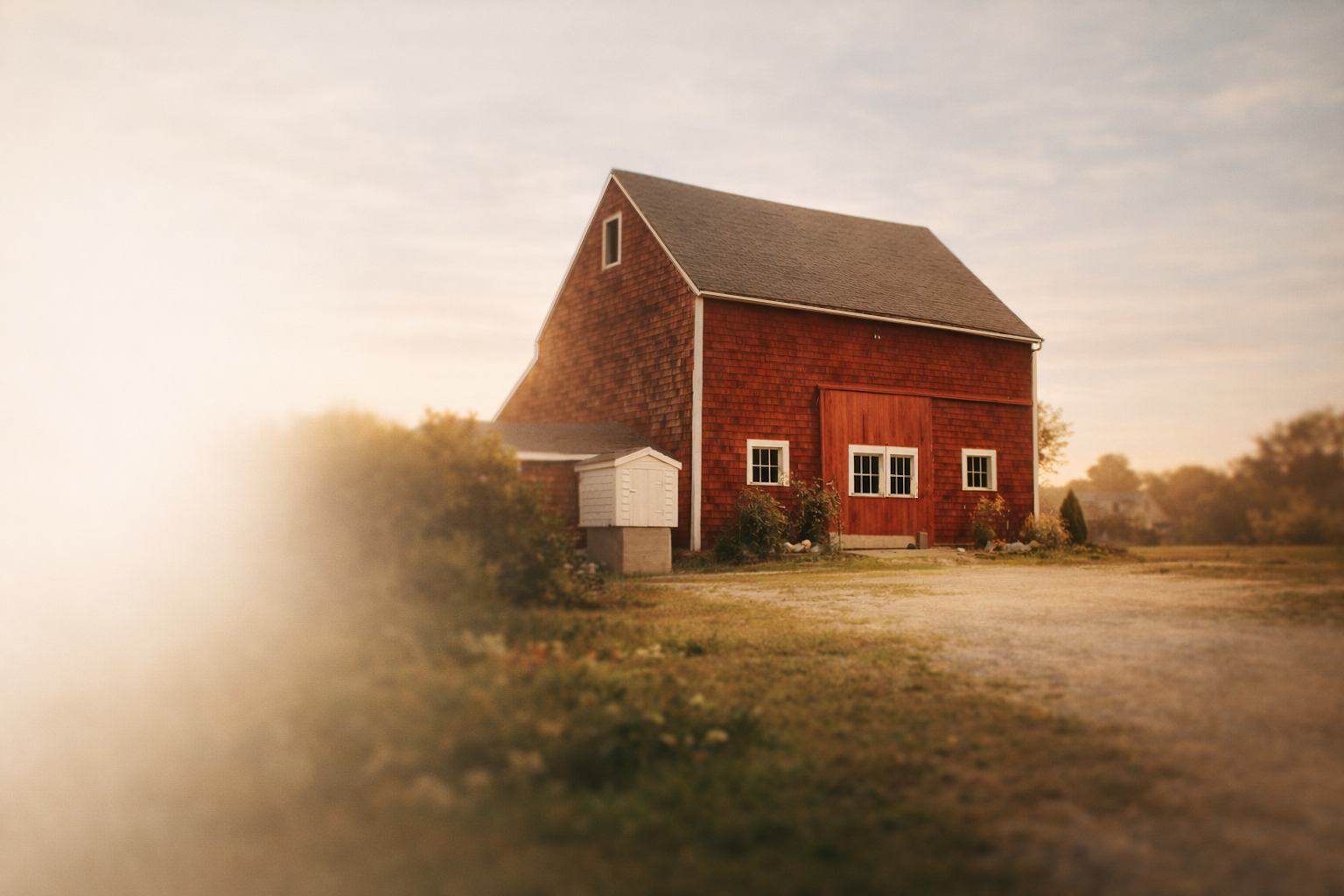 The red barn that inspired the Red Barn Software brand